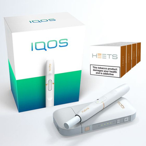 Bezdymové tabakové výrobky a zariadenia IQOS 